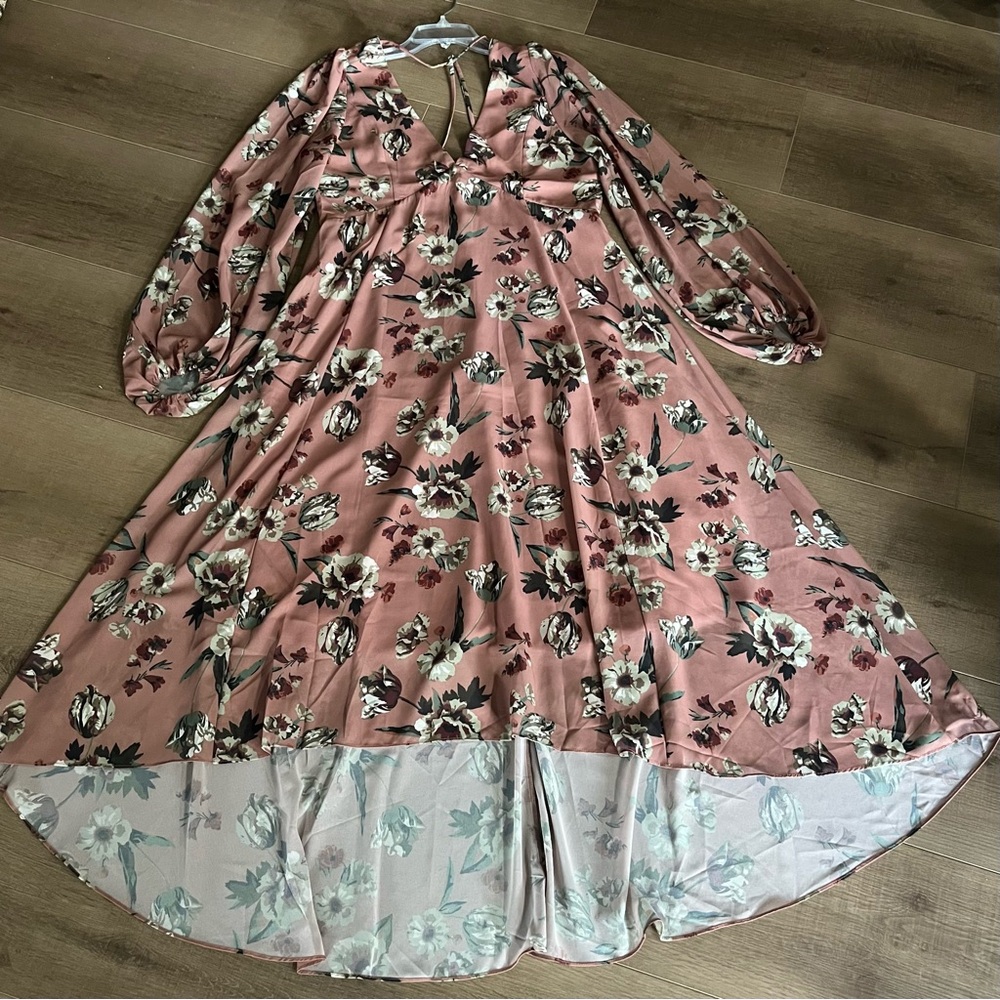Mia Joy Joyfolie Women S Hi Low Countrycore‎ Dress Long Sleeves Western Praire - Picture 10 of 15